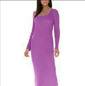 👗🆕Scoopneck sweater Dress